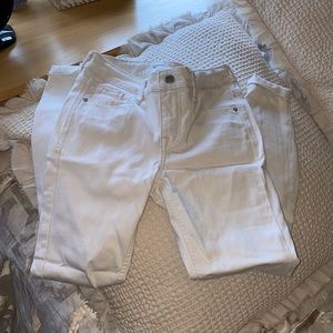 White jeans
